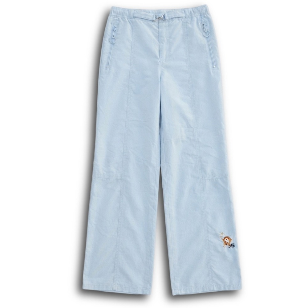 Disney Kim Possible Vintage Y2K Blue Cargo Pants Girls Large 12/14 New With Tags